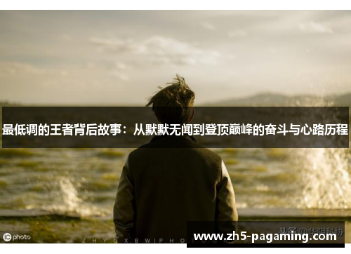 最低调的王者背后故事：从默默无闻到登顶巅峰的奋斗与心路历程